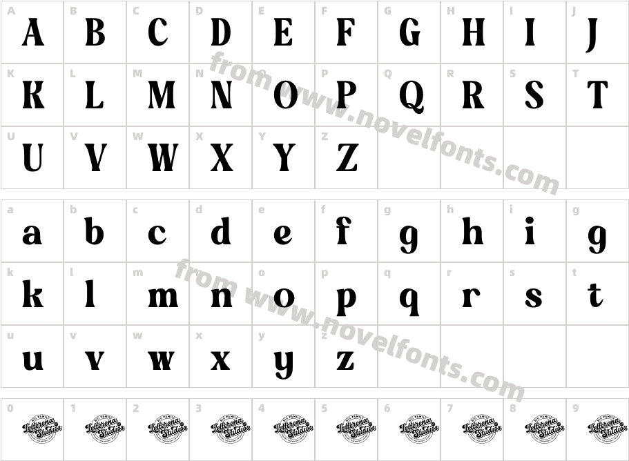 Golden Antique DEMO VERSIONCharacter Map