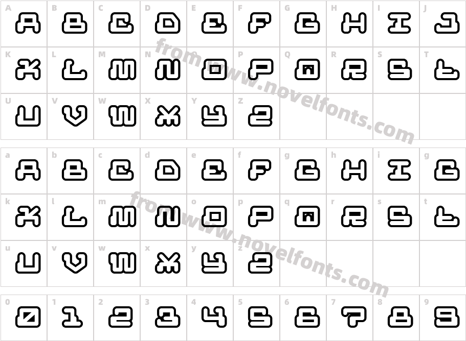 MR FUGLESANG OUTLINECharacter Map