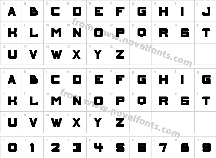 Gordion RegularCharacter Map