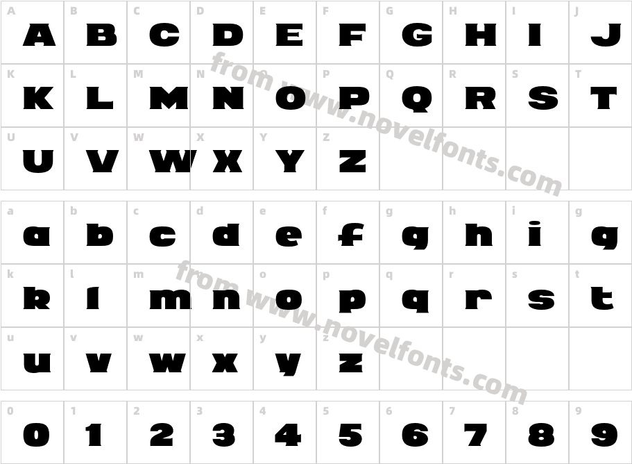 Grand Label BaseCharacter Map