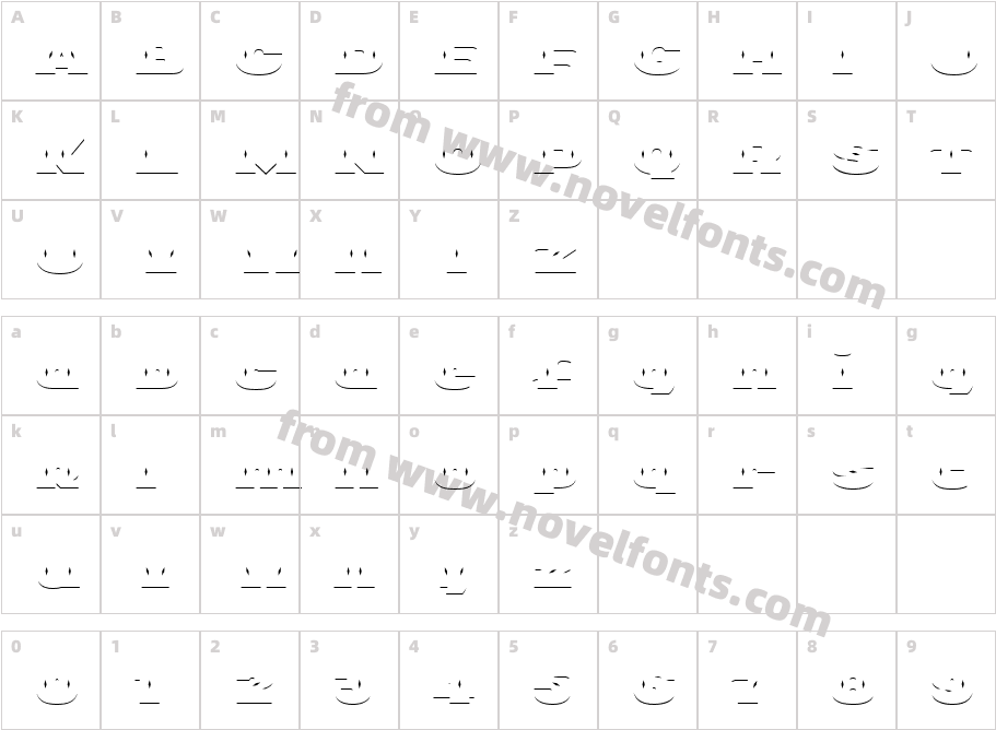 Grand Label DecorCharacter Map