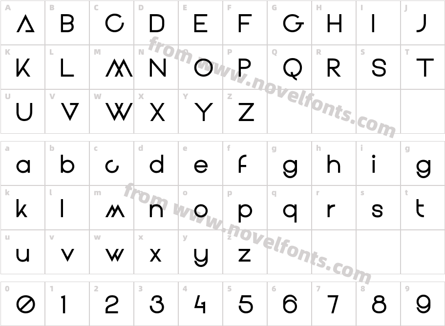 Graphite Pro Extra BoldCharacter Map