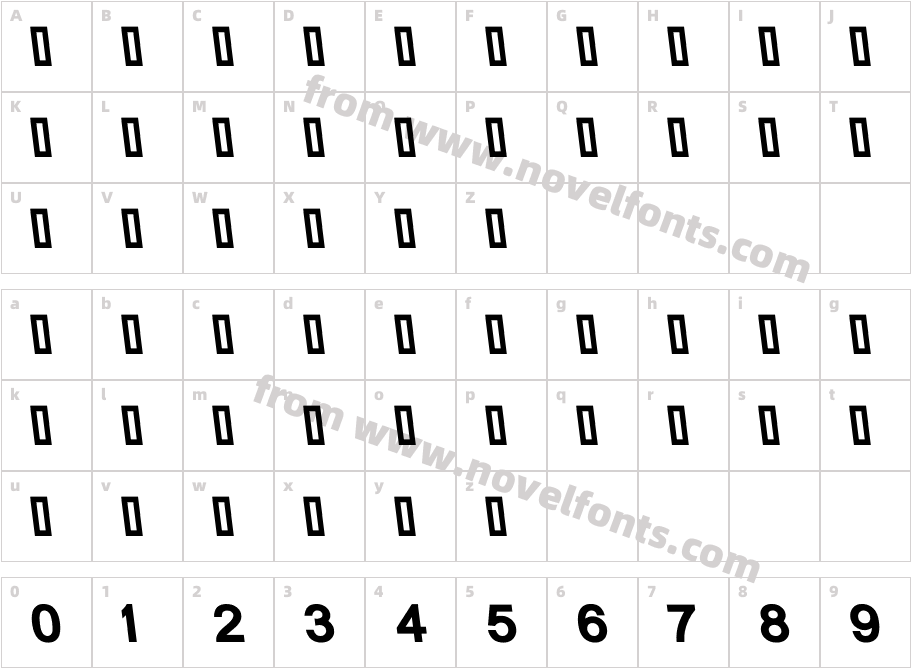 Graphology Arabic Bold ObliqueCharacter Map