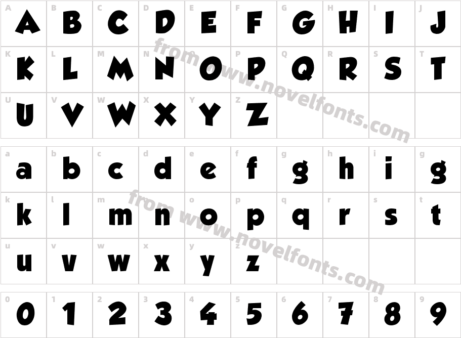 Grobold DynamicCharacter Map