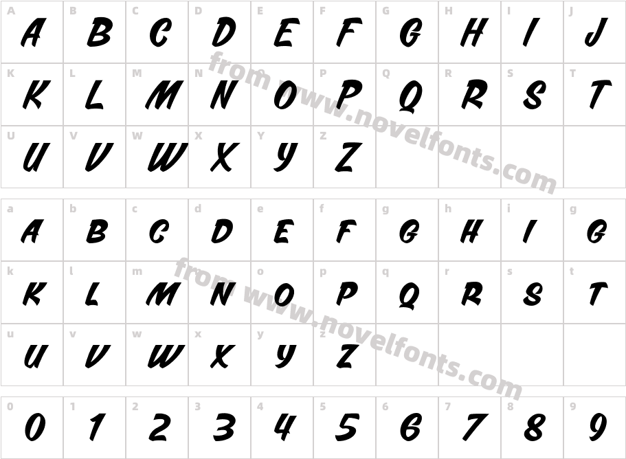 Guivormo Personal Use Only RegCharacter Map