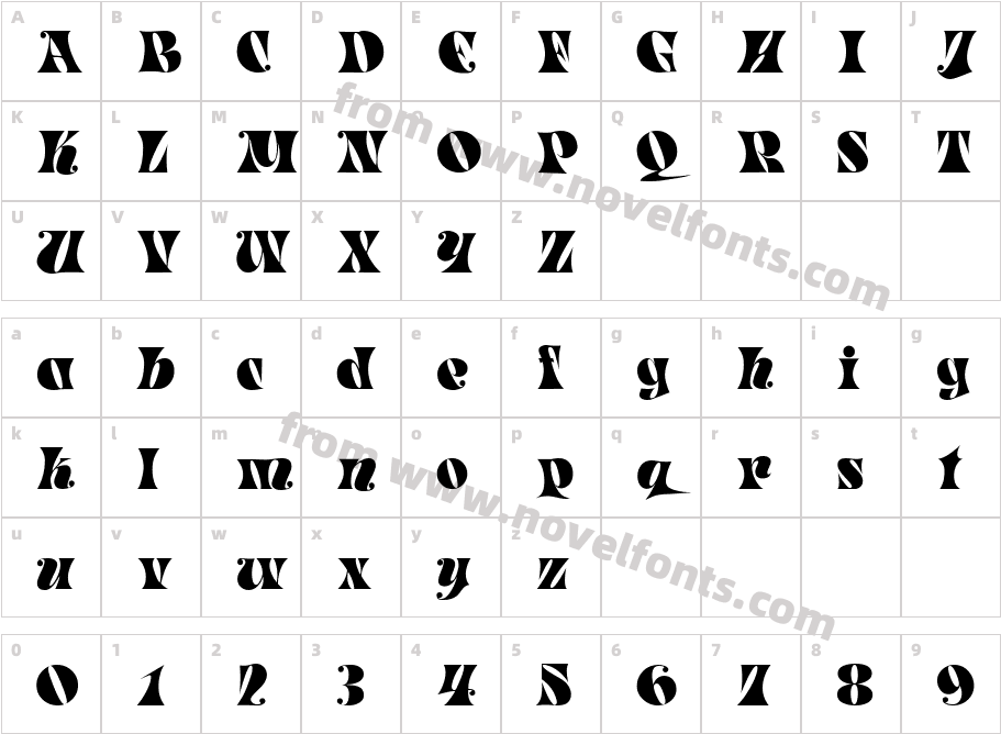 HP TreasureCharacter Map