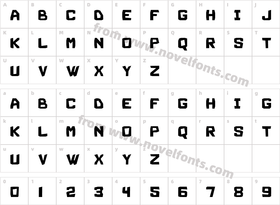 MagarioCharacter Map