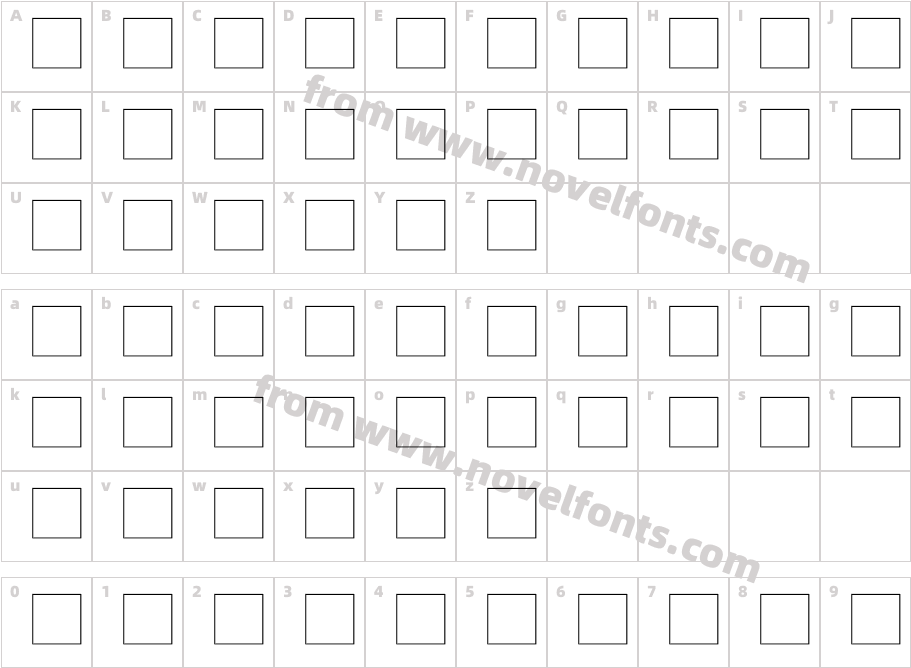 HYT_OMR_ XkhCharacter Map