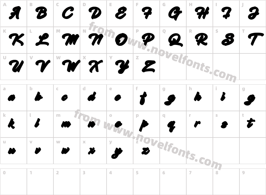 Hadsut Extruded RegularCharacter Map