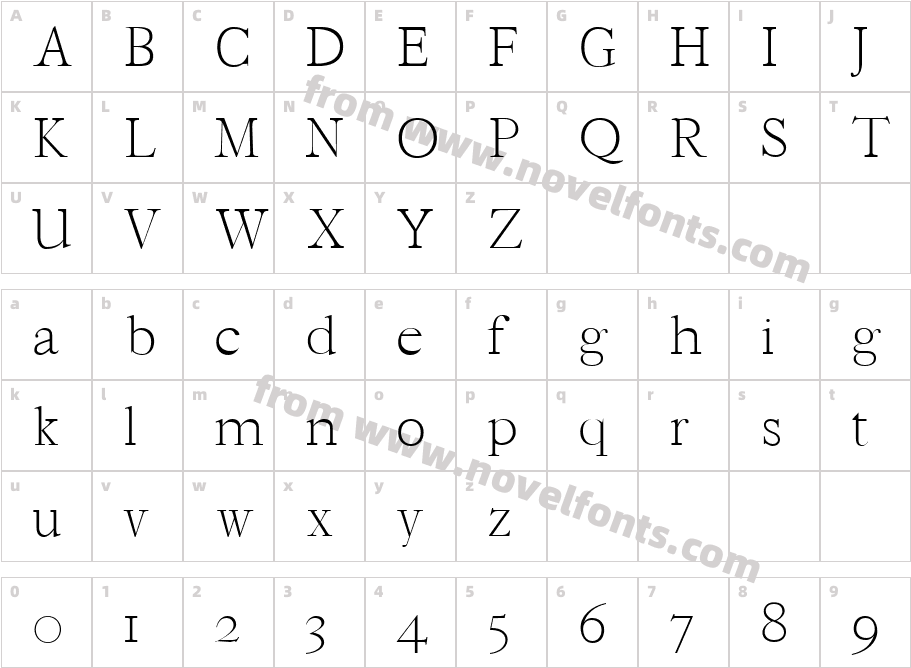 Hagito LightCharacter Map
