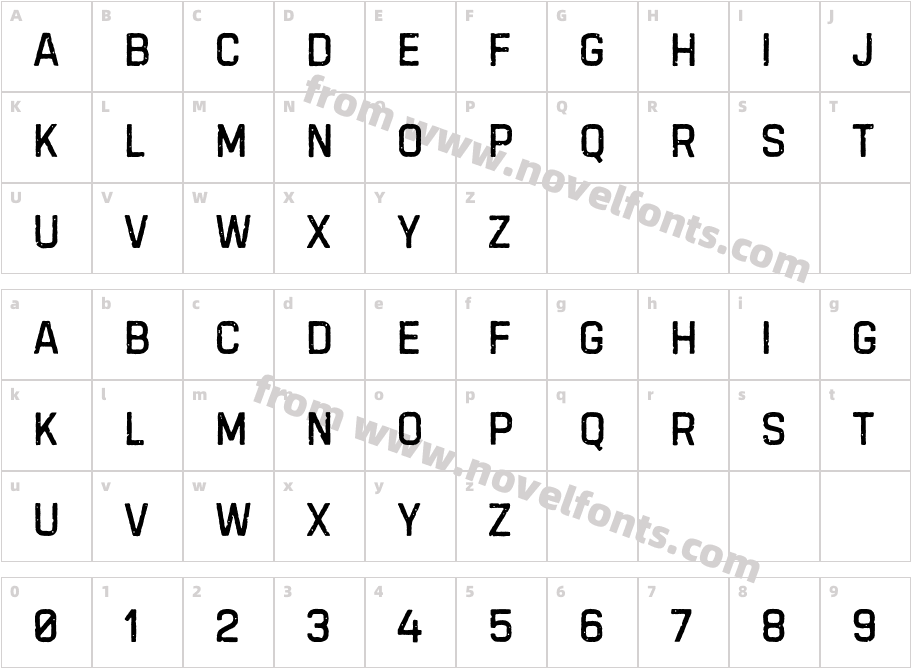 Handelson FiveCharacter Map