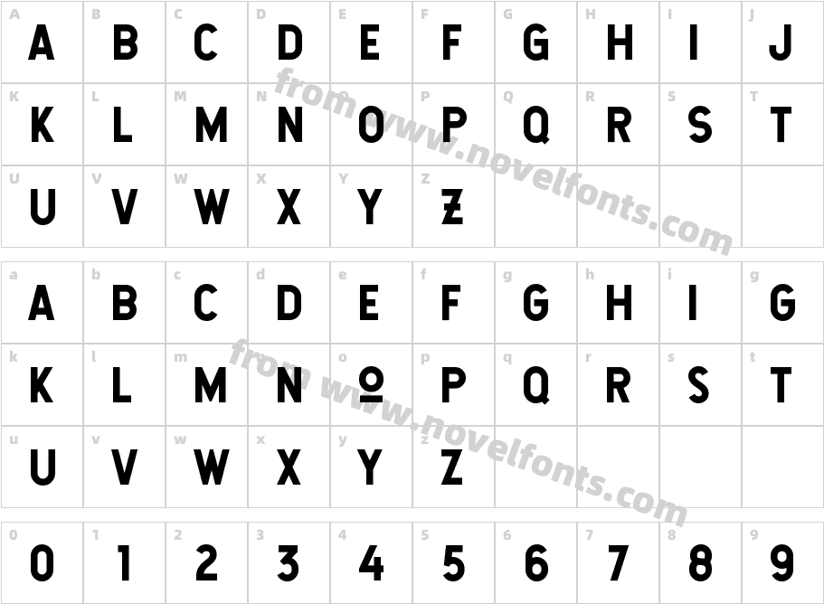 HansiefCharacter Map