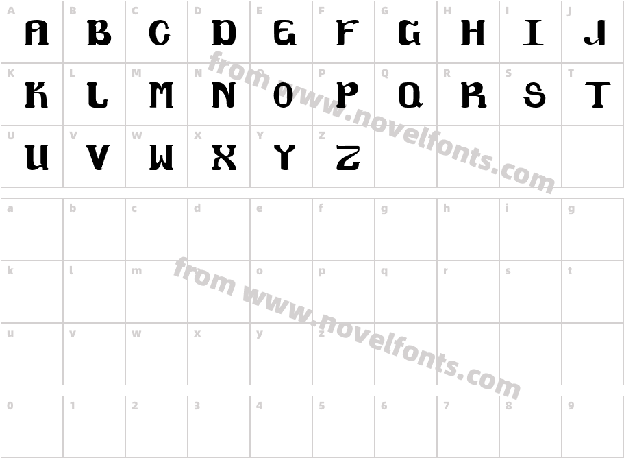 MagklorCharacter Map