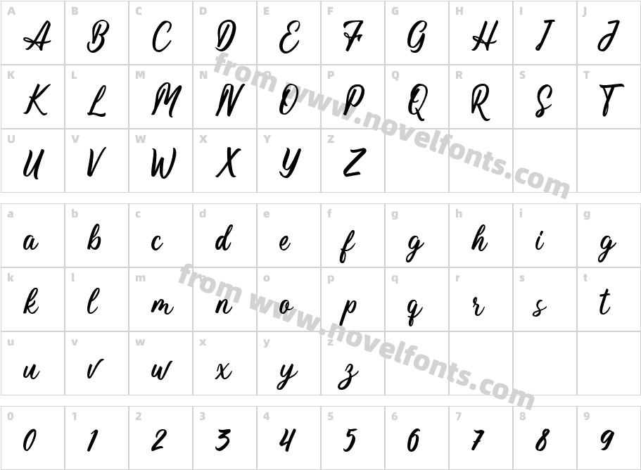 MagnifycoCharacter Map