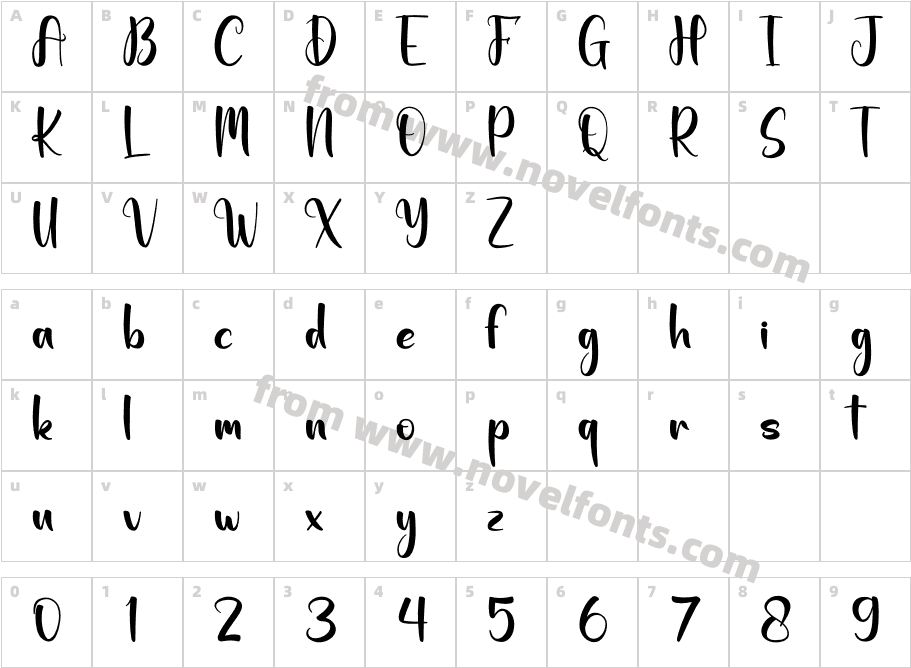 Haunted Witch RegularCharacter Map