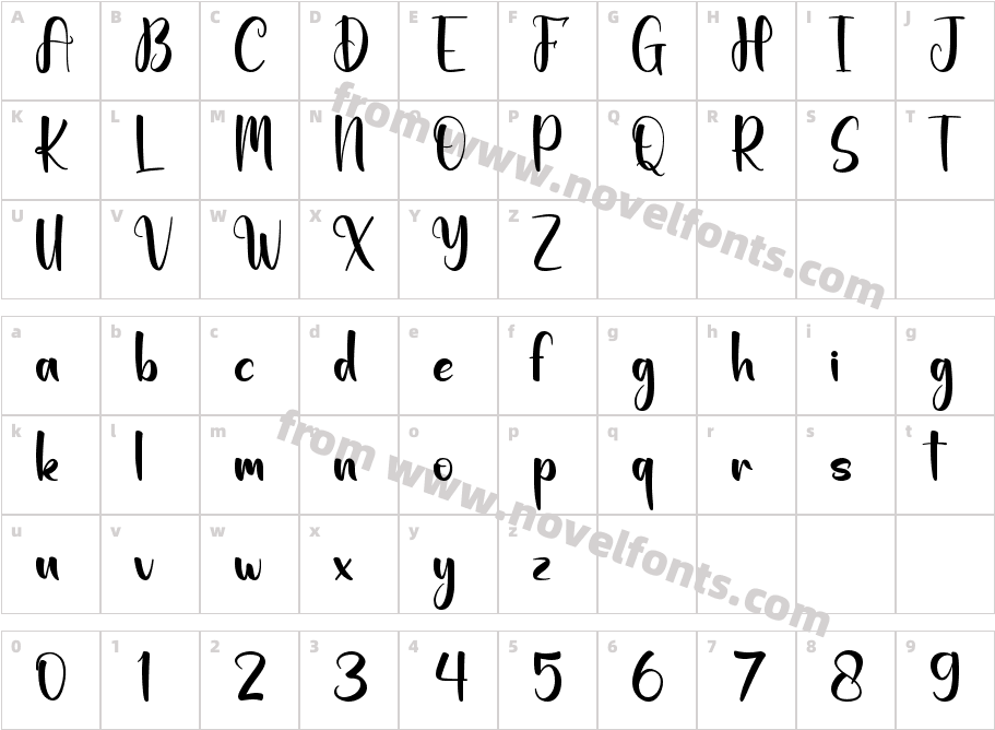 Haunted Witch RegularCharacter Map