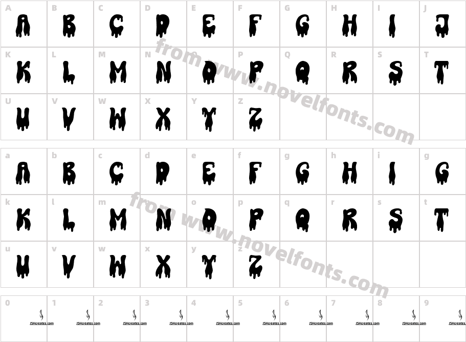 HauntingCharacter Map