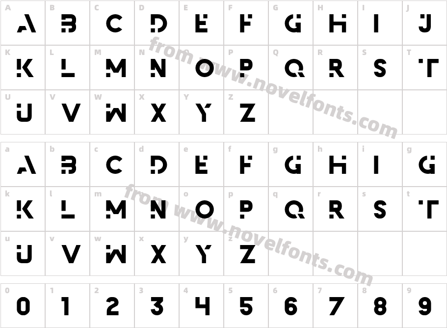 HavoxCharacter Map