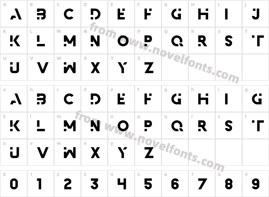 HavoxCharacter Map