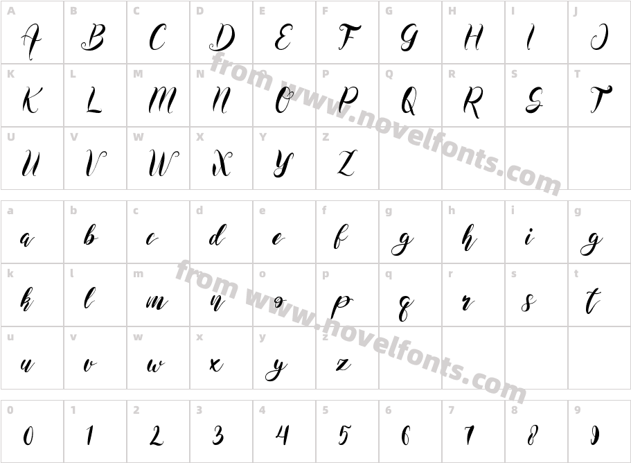 MaidaValleyRegularCharacter Map