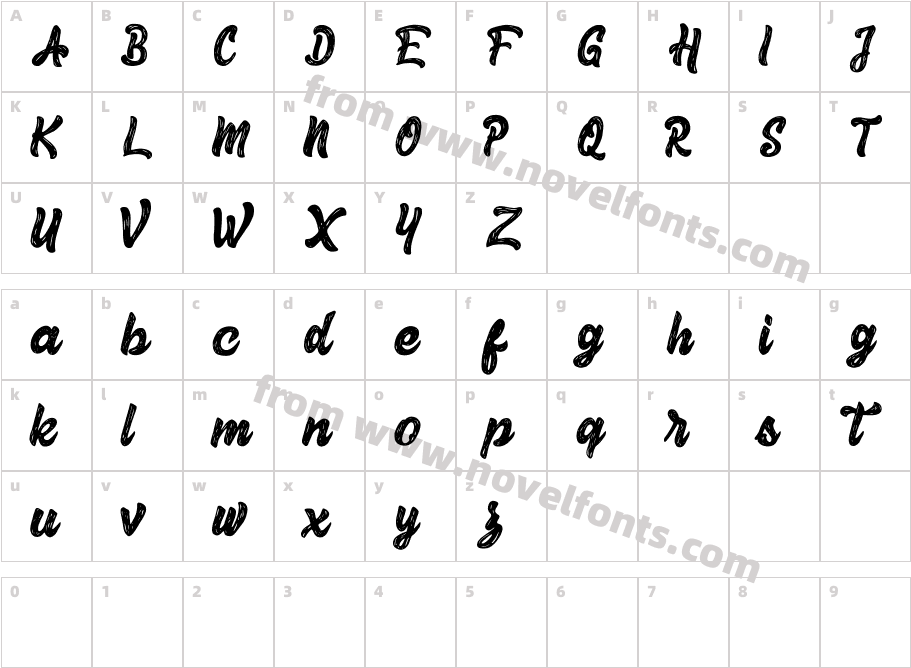 Herey Script Free VersionCharacter Map