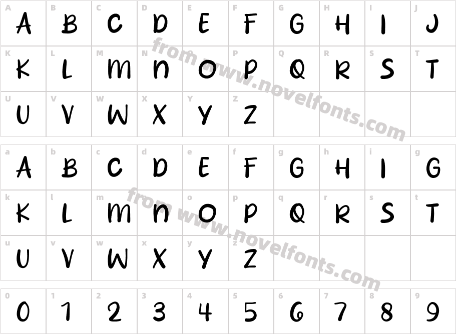 HeyhooCharacter Map