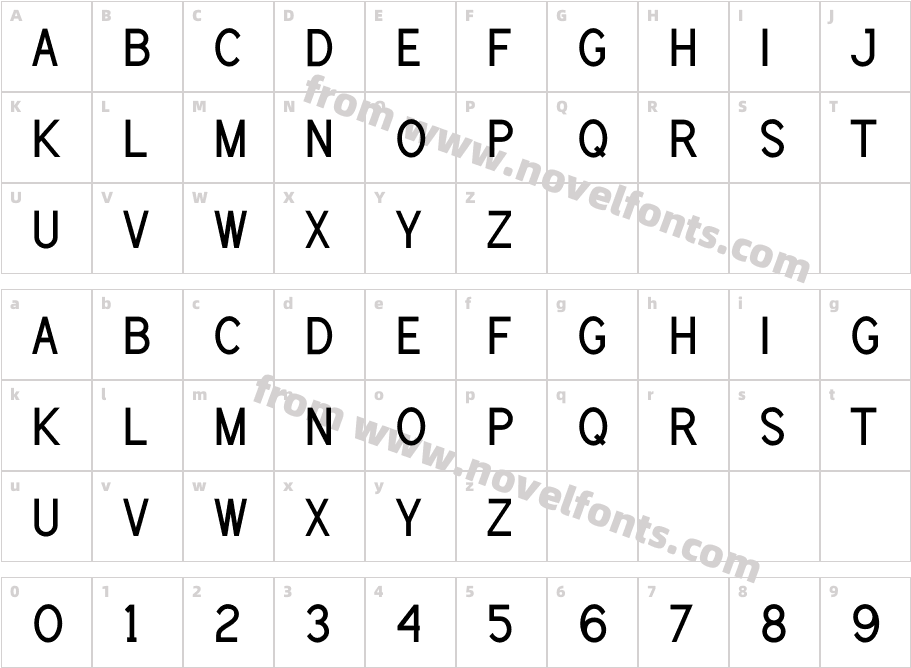 Himering RegularCharacter Map