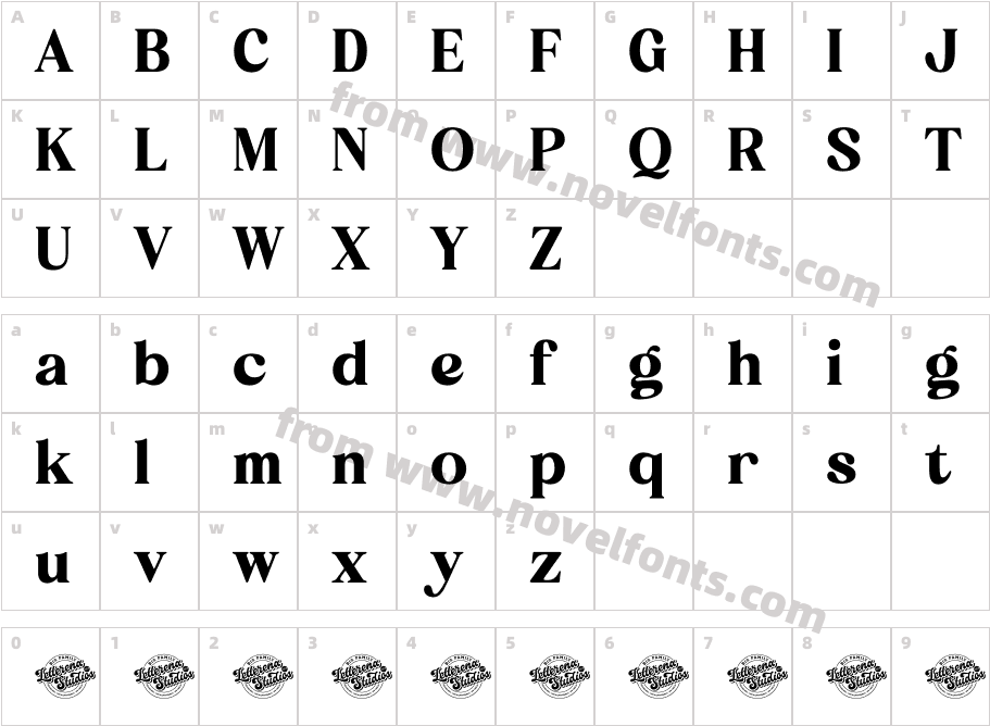 Histore Magical DEMO VERSIONCharacter Map