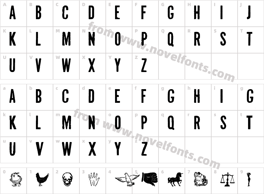 Mal de OjoCharacter Map