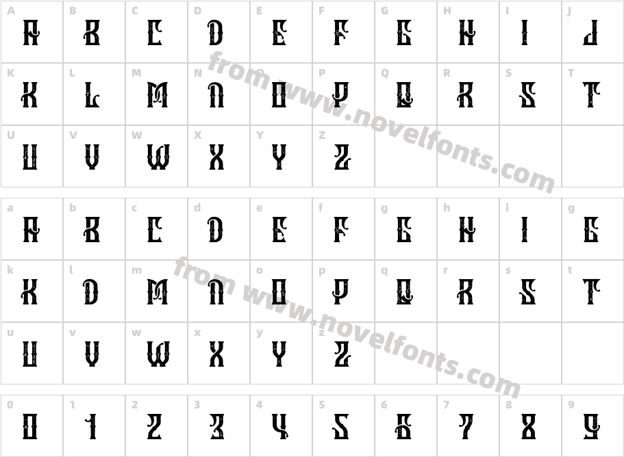 Hold FastCharacter Map