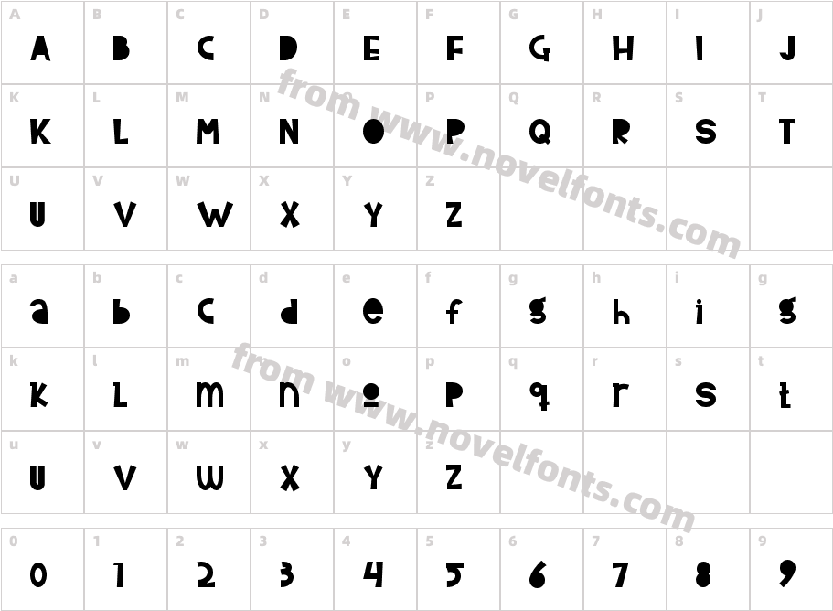 Home ComingCharacter Map