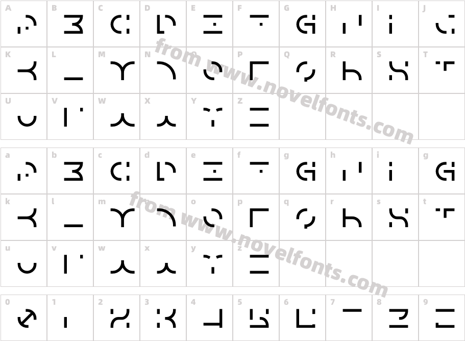 Horizon ElementstwoCharacter Map