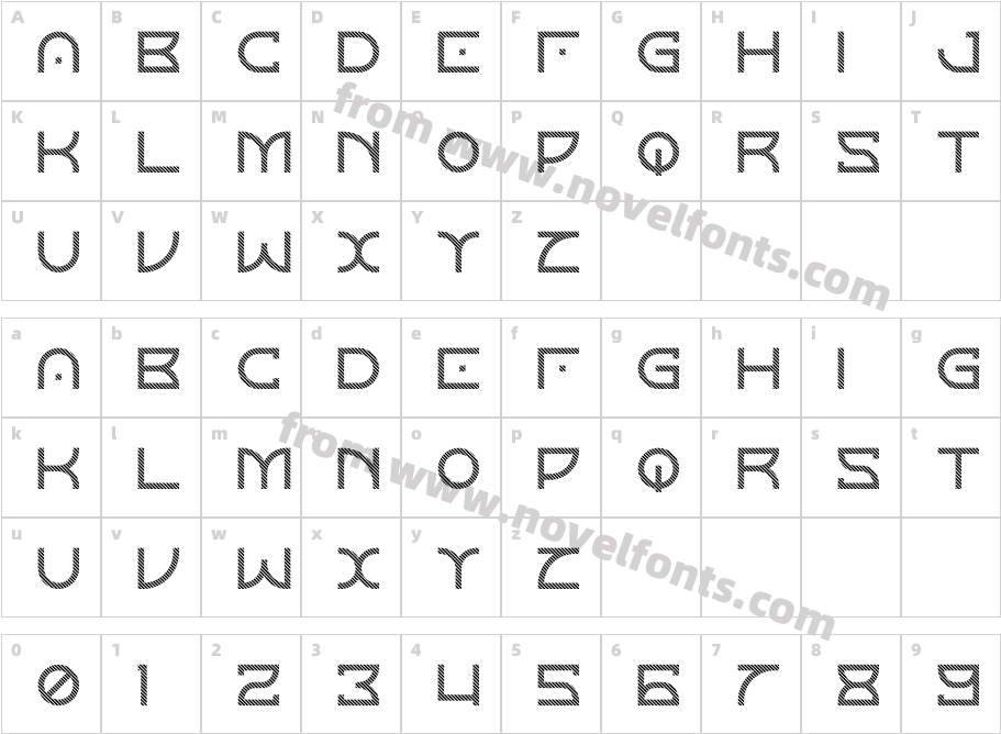 Horizon LinesCharacter Map