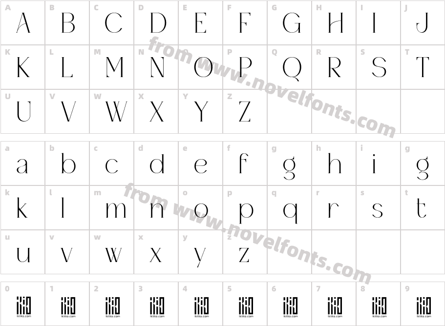 House of Montague ikiiko.comCharacter Map