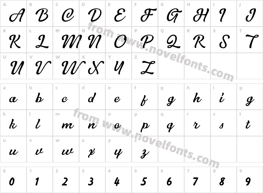 Hurley 1967 Script RegCharacter Map