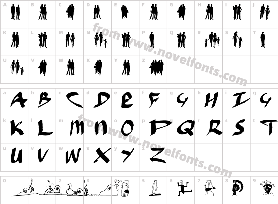 Hybride BetweenCharacter Map