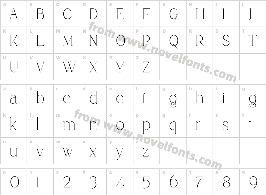 IMAGE RegularCharacter Map