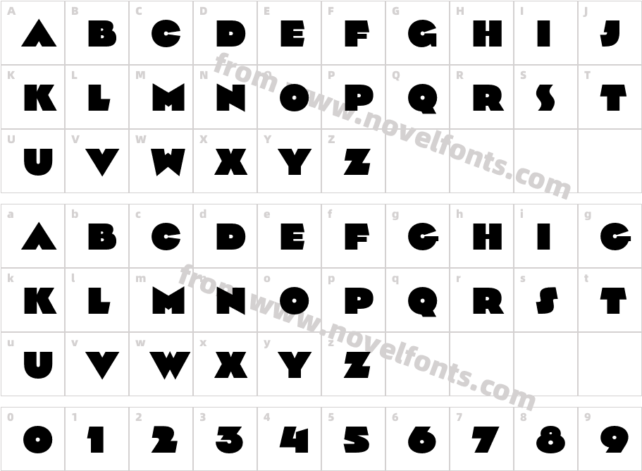 Impetus HeavyCharacter Map