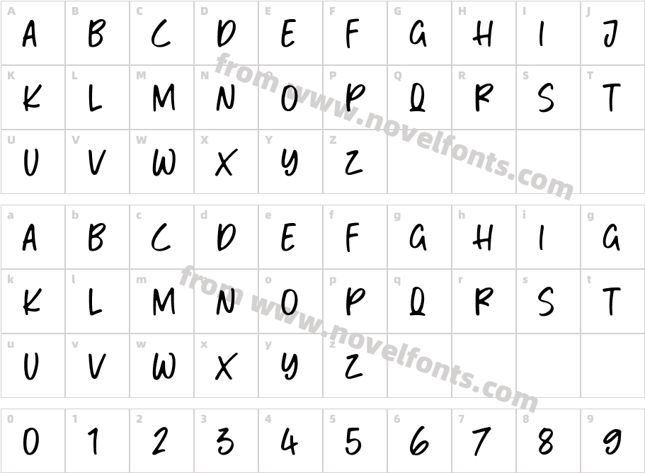 Mango MingleCharacter Map