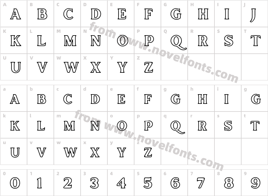 Inlander Outline SmoothCharacter Map