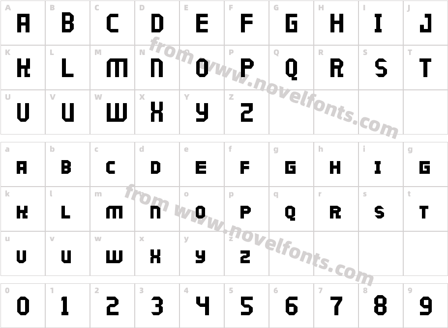 Manila 20XXCharacter Map