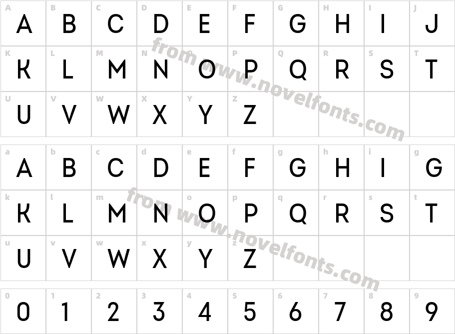 Intro Caps Cd Trial MediumCharacter Map