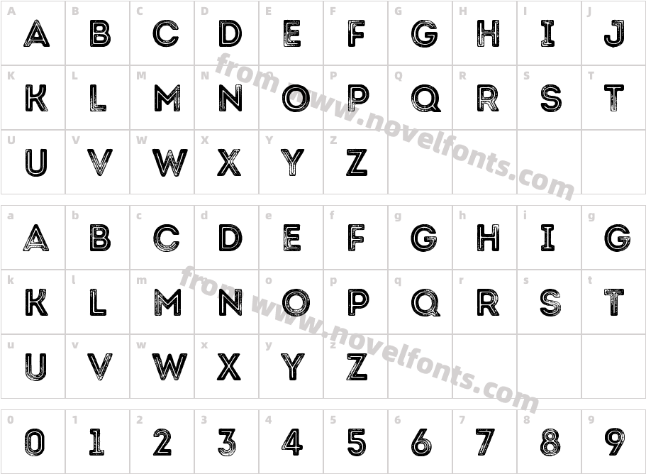 Intro Rust G Base 2 LineCharacter Map