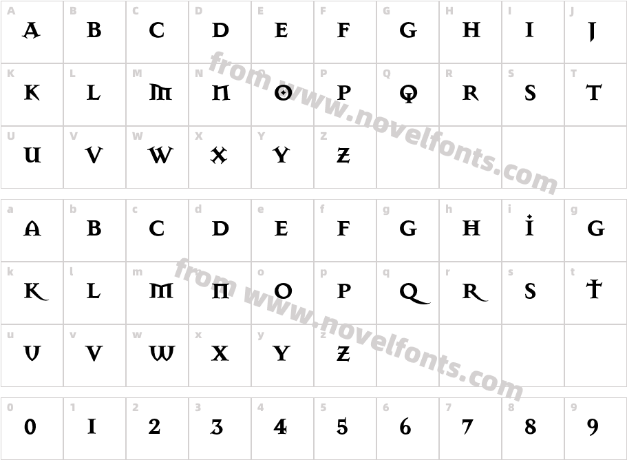 MansonSuperCharacter Map