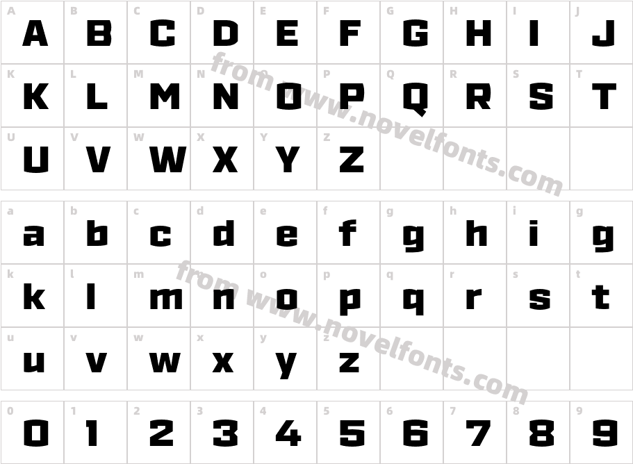Ironstrike BlackCharacter Map
