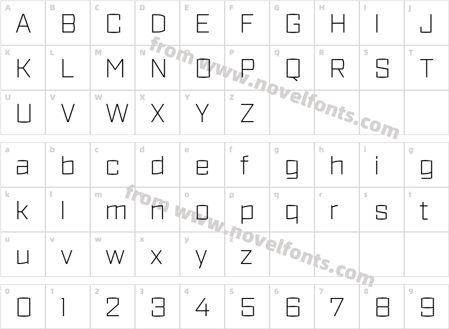 Ironstrike ThinCharacter Map