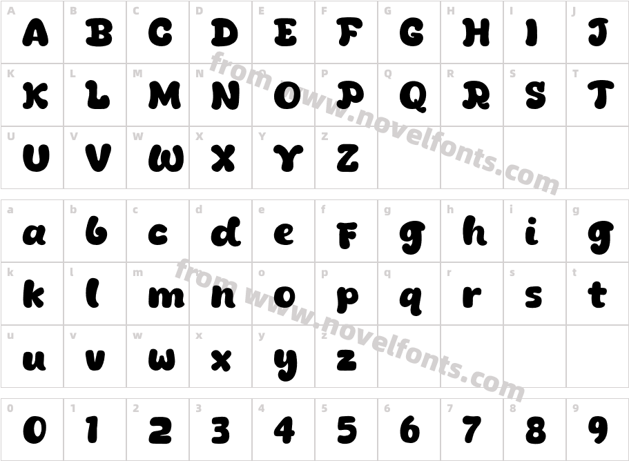JalembeCharacter Map