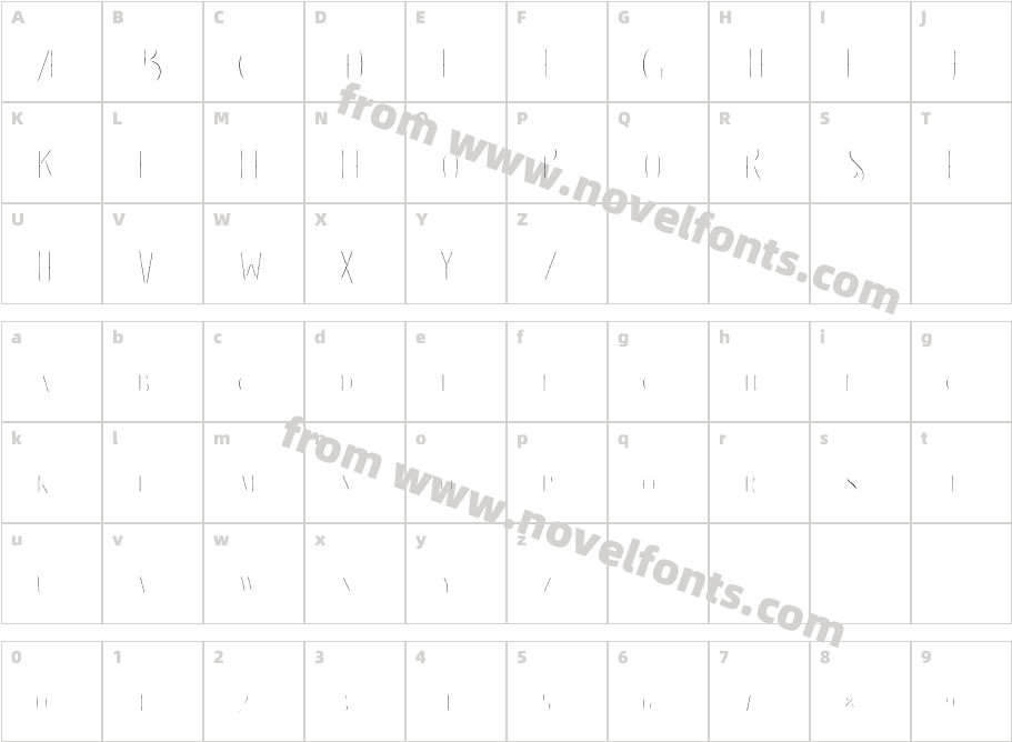 Java Heritages InlineCharacter Map