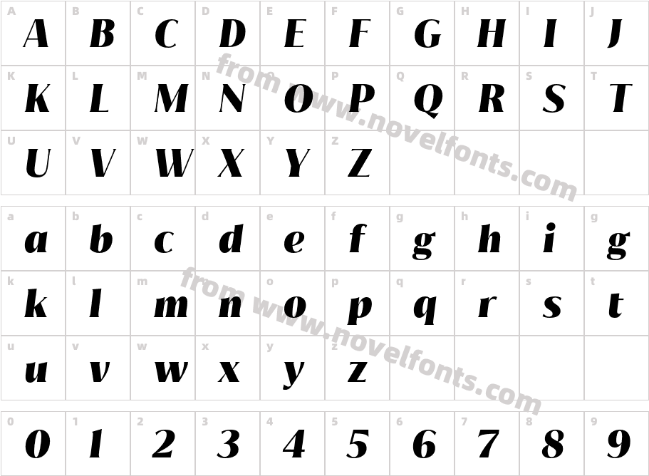 Jazmin Black ItCharacter Map