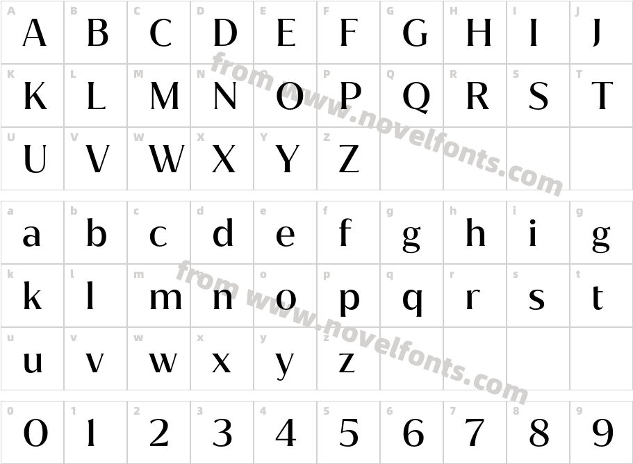 Jazmin MediumCharacter Map